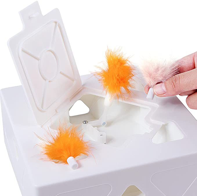 Cubo interactivo para Gatos