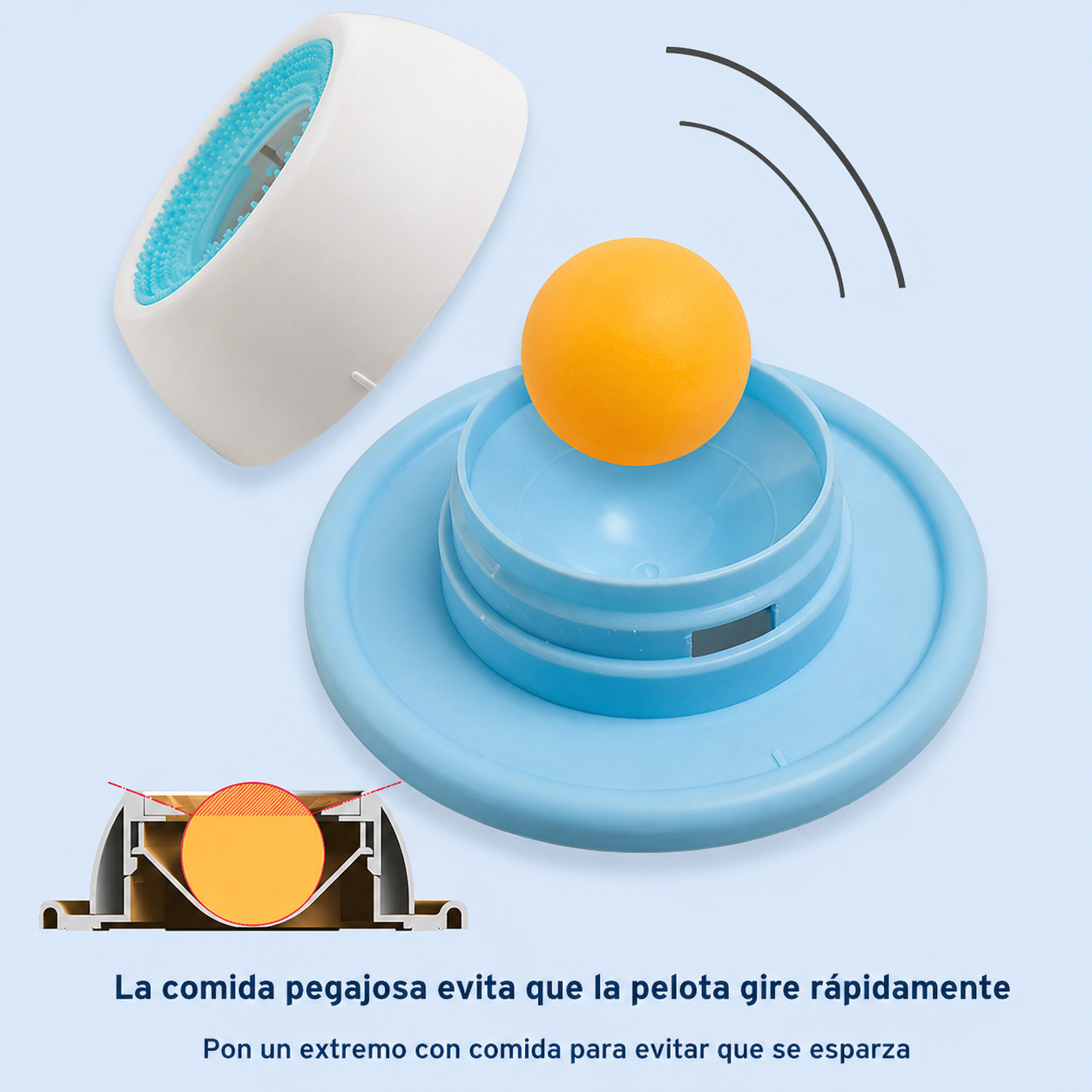 Comedero Lamedor Antiansiedad