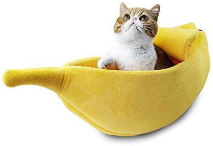 Cama de plátanos para mascotas