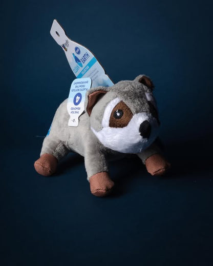 Clean Earth - peluche mapache resistente