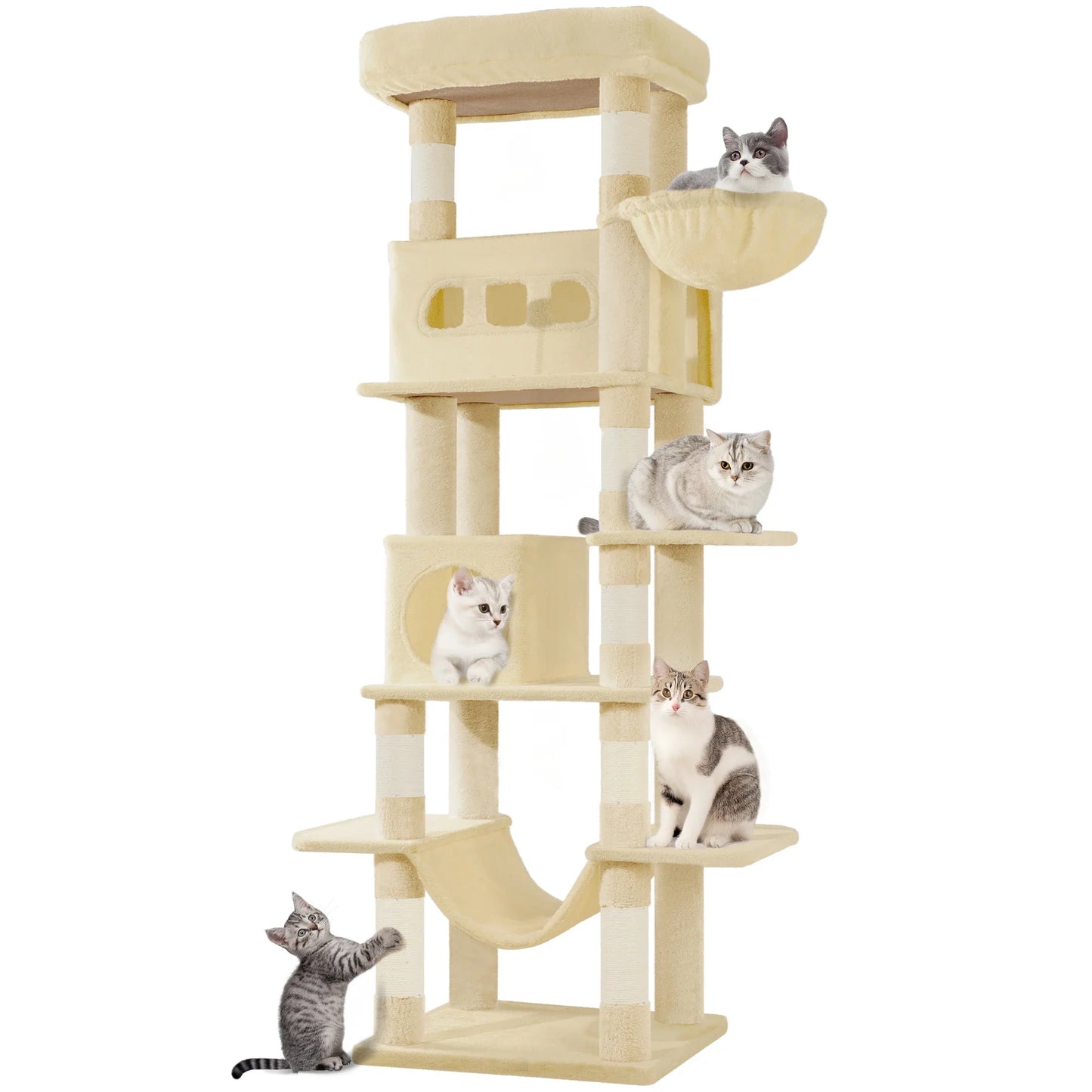 Torre Rascadora XXL para Gatos