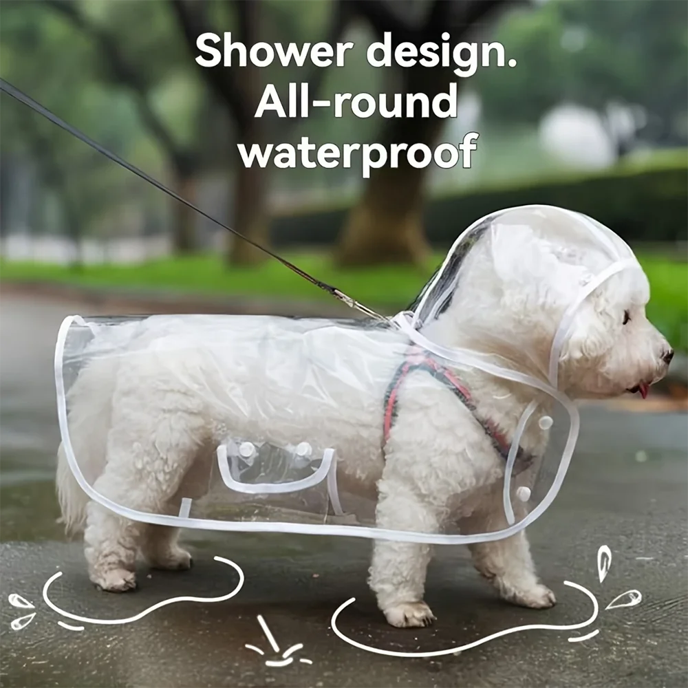 Impermeable Transparente para Perros