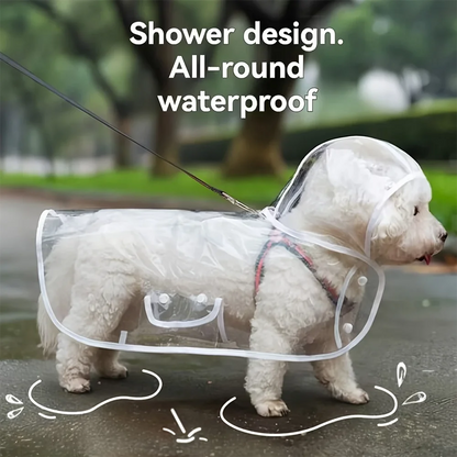 Impermeable Transparente para Perros