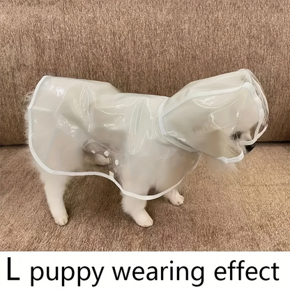 Impermeable Transparente para Perros