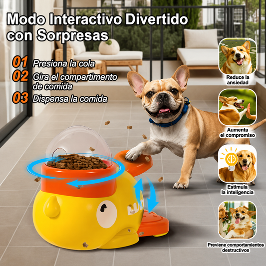 Comedero Interactivo para Perros y Gatos