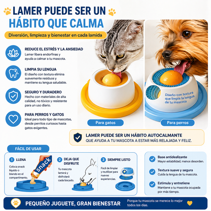 Comedero Lamedor Antiansiedad