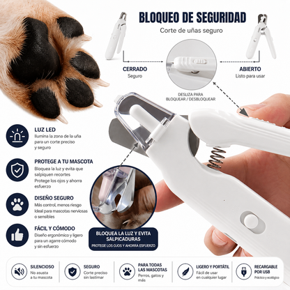 Kit Cortauñas Seguro para Mascotas