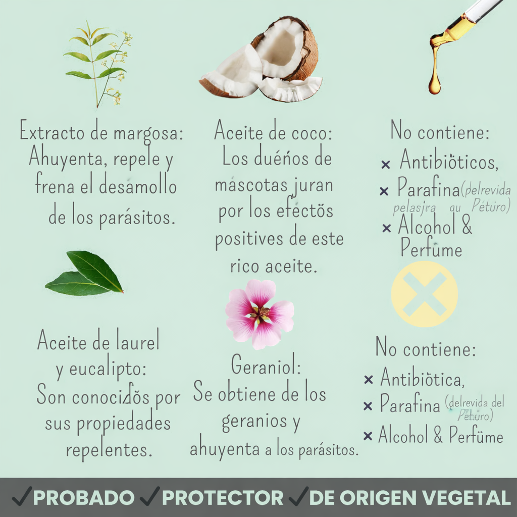 Zpot-on clásico para perros contra garrapatas, pulgas, ácaros y mosquitos