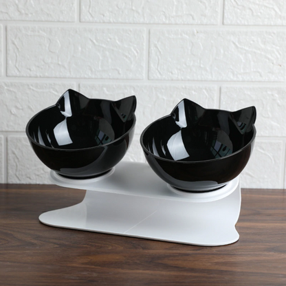 Platos elevados para gatos