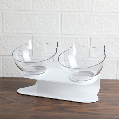 Platos elevados para gatos
