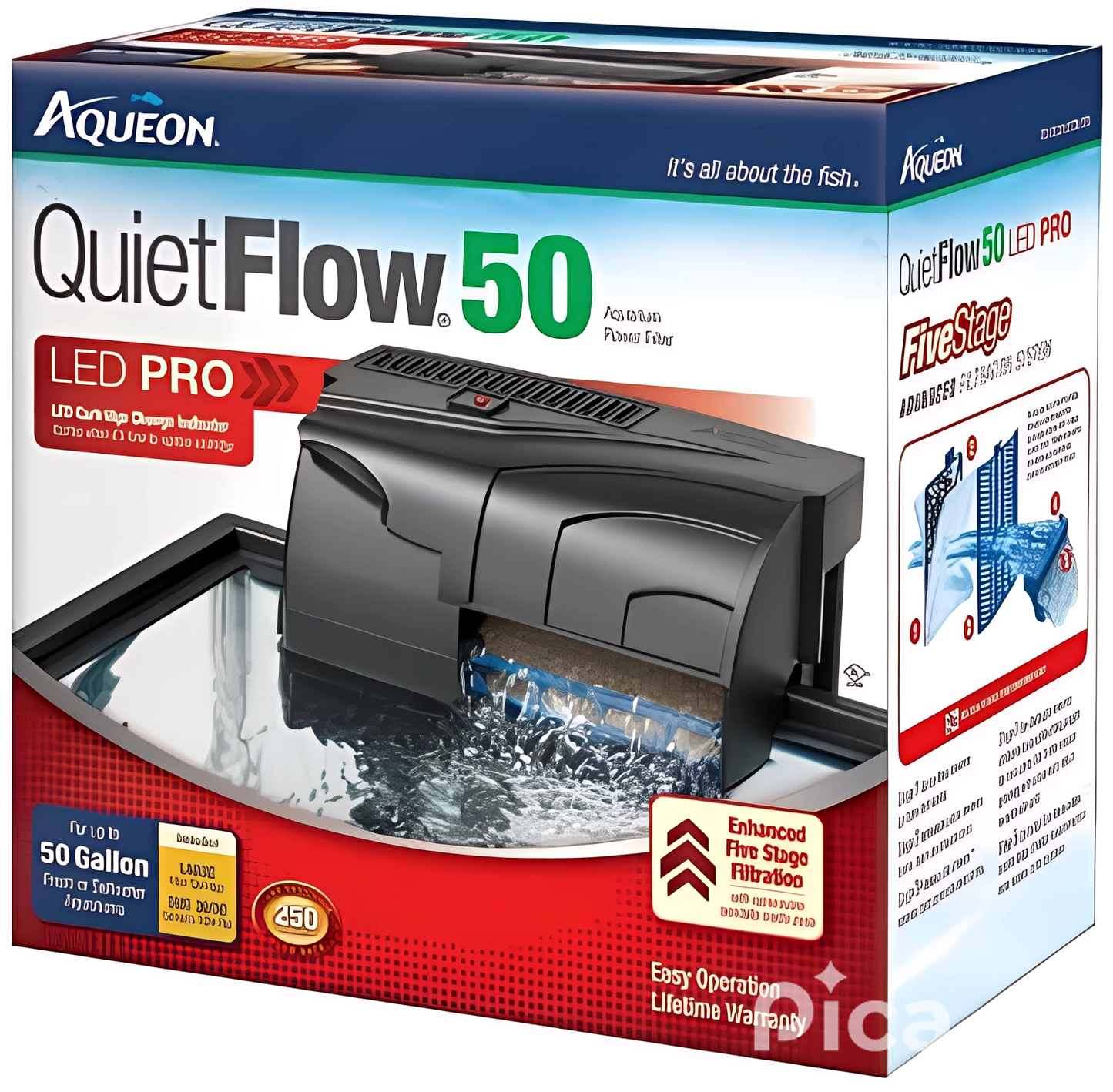 Aqueon - Filtro con Cascada 20G