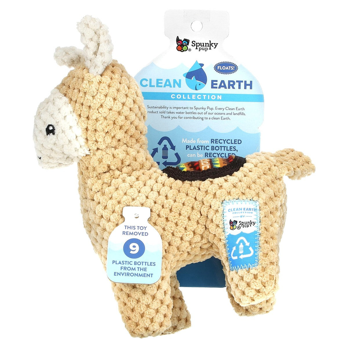 Clean Earth - peluche de llama resistente