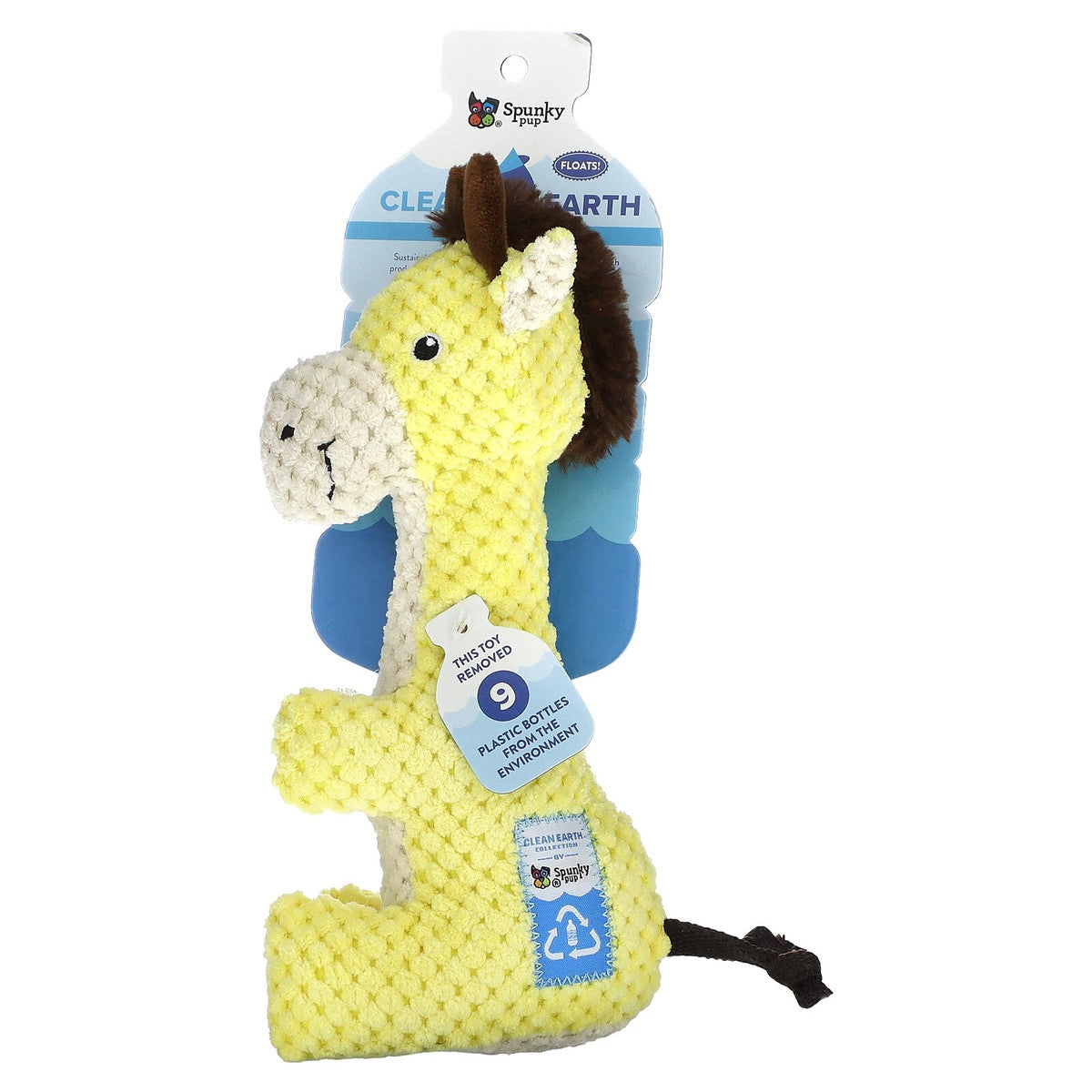 Clean Earth - peluche jirafa resistente