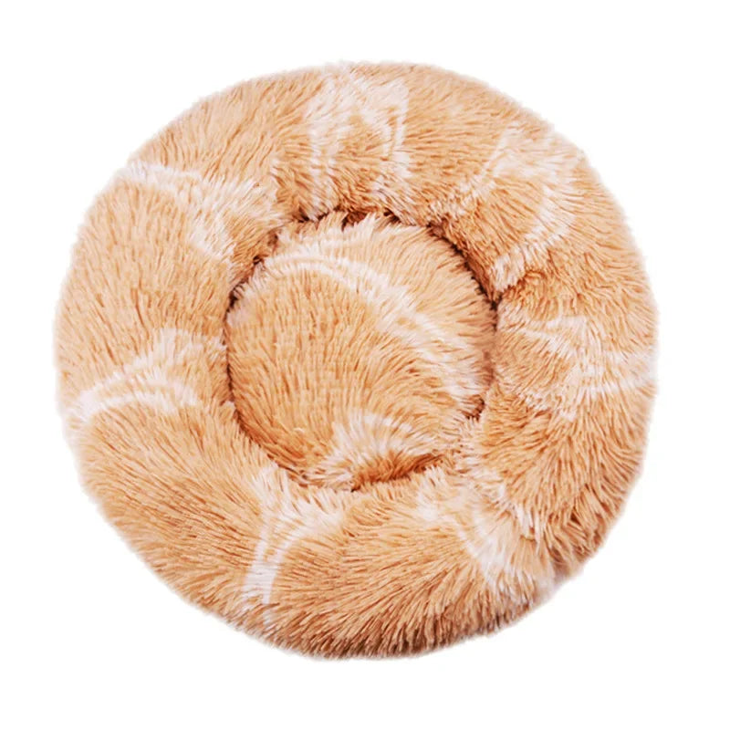 Cama Redonda Súper Suave para Perros y Gatos