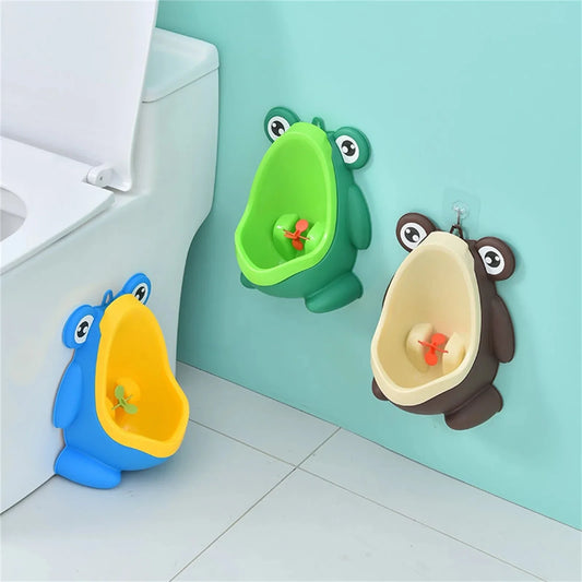 Urinario en Forma Rana – Entrenador de Baño