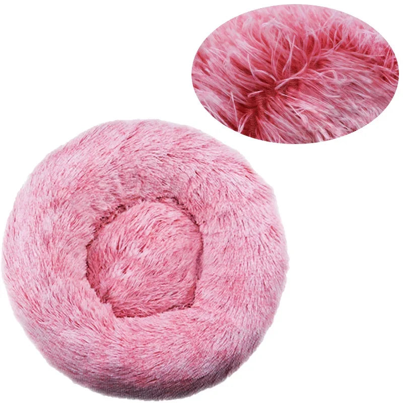 Cama Redonda Súper Suave para Perros y Gatos