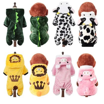 Pijama de Animales para Mascota