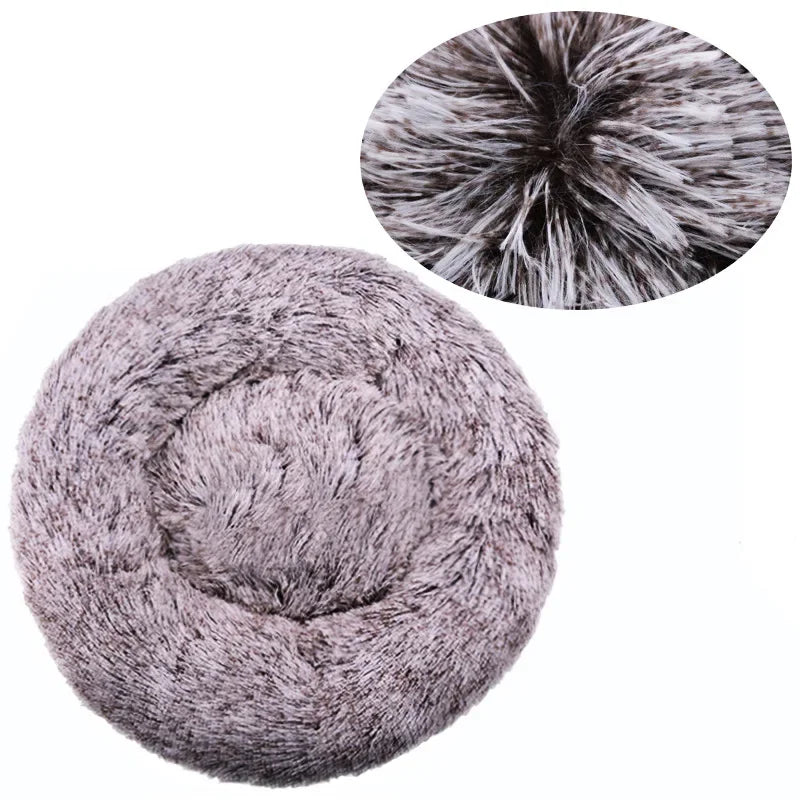 Cama Redonda Súper Suave para Perros y Gatos