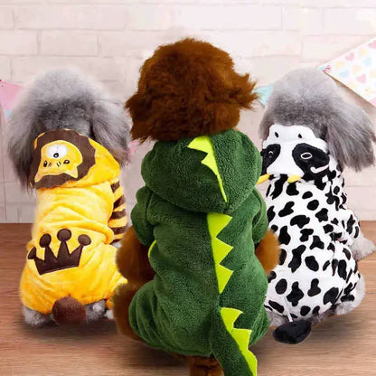 Pijama de Animales para Mascota