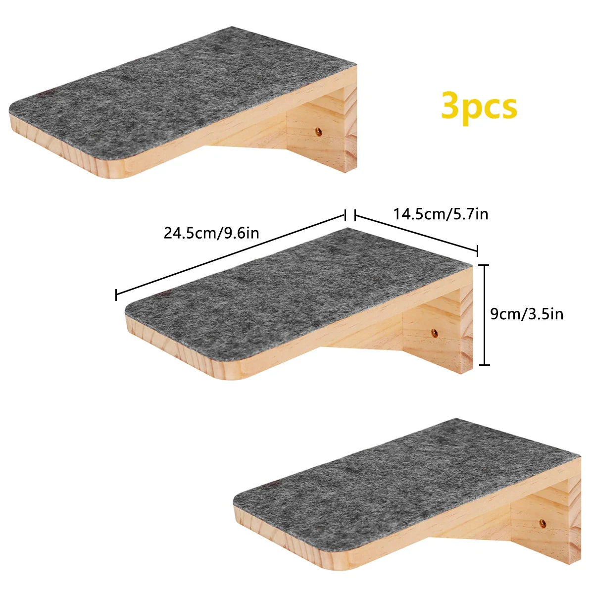 Set Escalada de Pared para Gatos