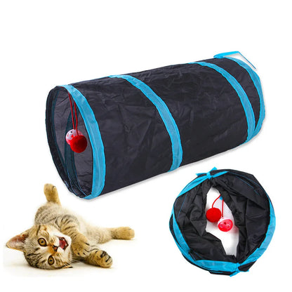 Túnel Plegable para Gatos