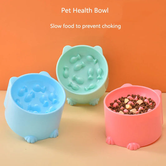Comedero Antiahogo para Gatos y Perros Pequeños