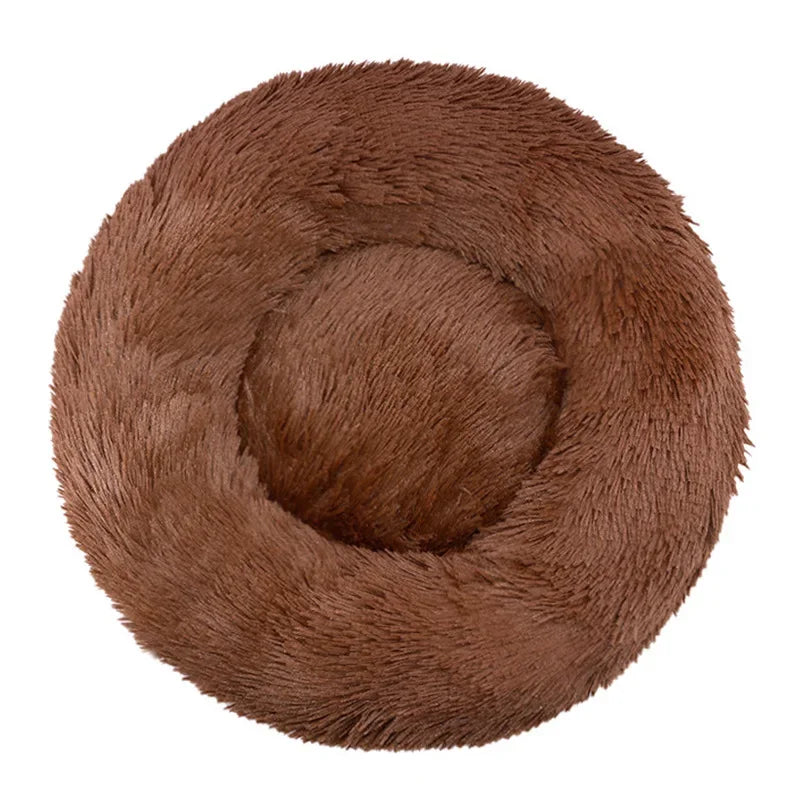 Cama Redonda Súper Suave para Perros y Gatos
