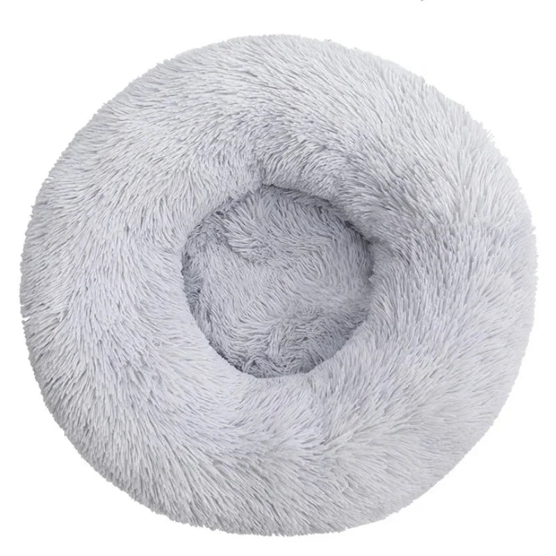 Cama Redonda Súper Suave para Perros y Gatos