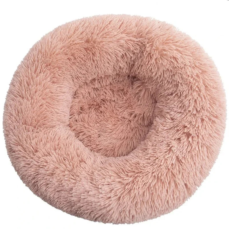 Cama Redonda Súper Suave para Perros y Gatos