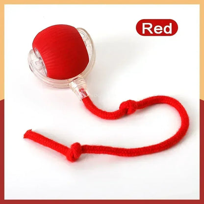 Pelota Dinámica con Cola Para Gatos