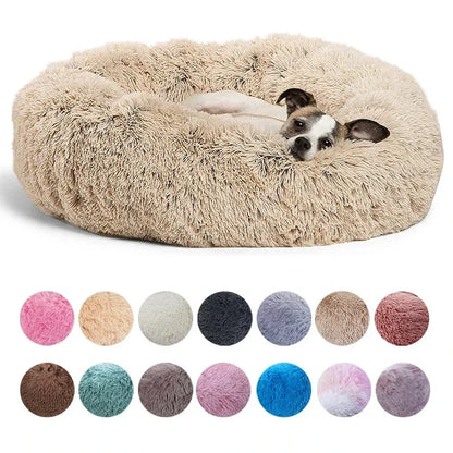 Cama Redonda Súper Suave para Perros y Gatos