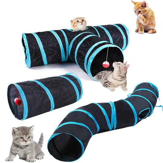 Túnel Plegable para Gatos
