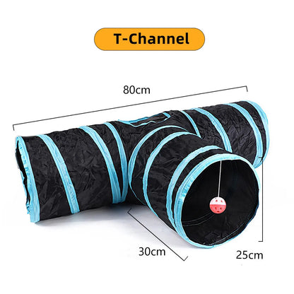 Túnel Plegable para Gatos