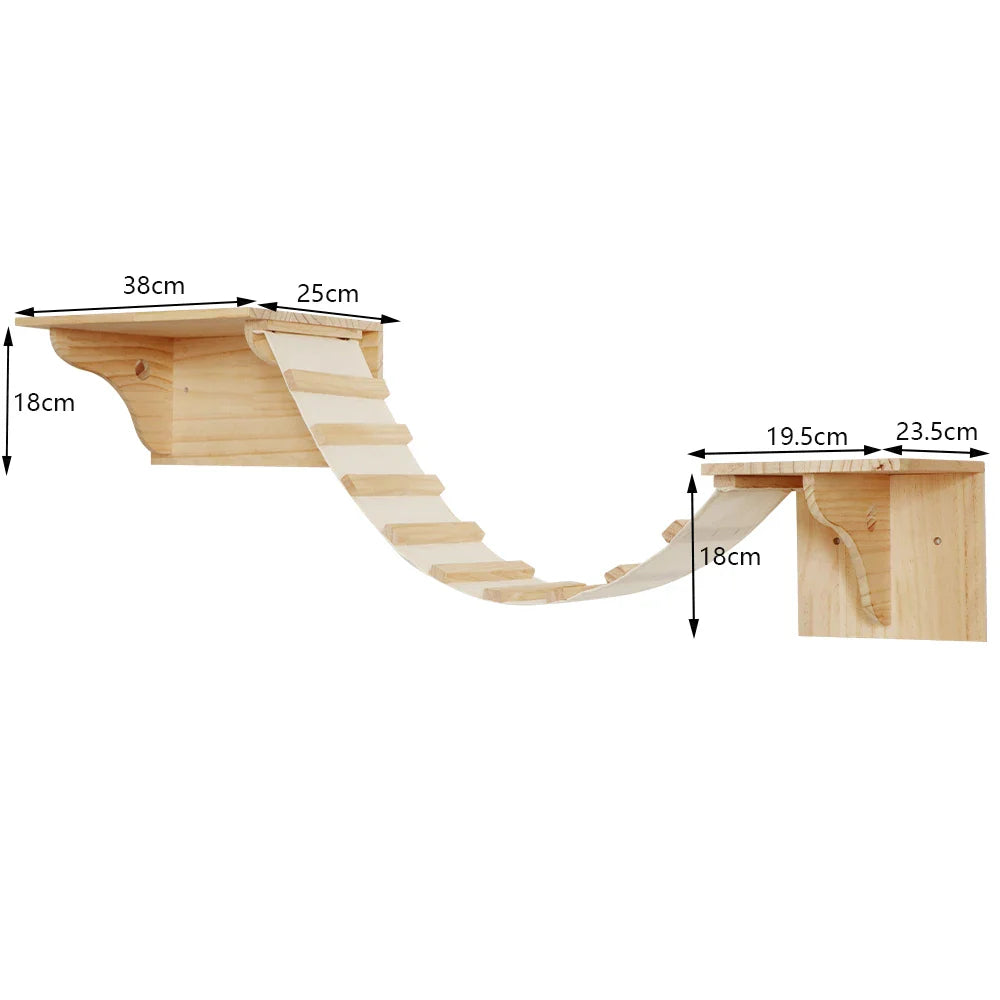 Set Escalada de Pared para Gatos