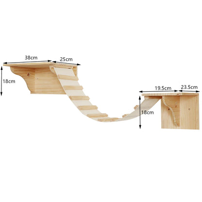 Set Escalada de Pared para Gatos