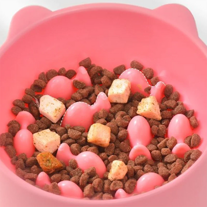 Comedero Antiahogo para Gatos y Perros Pequeños