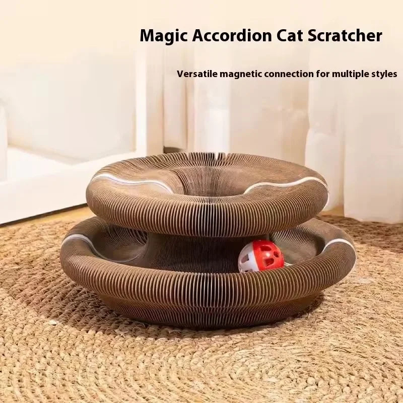 Rascador + Juego para Gatos