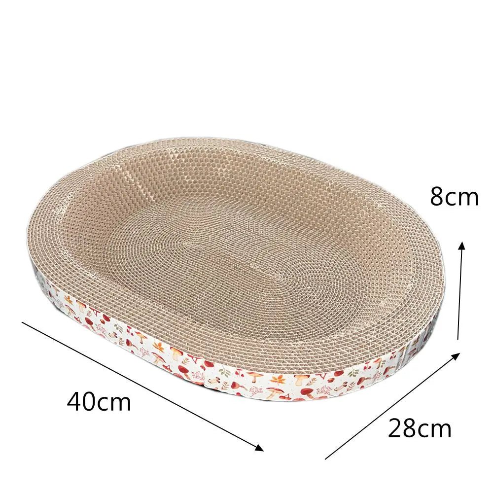 Cama Rascadora de Cartón