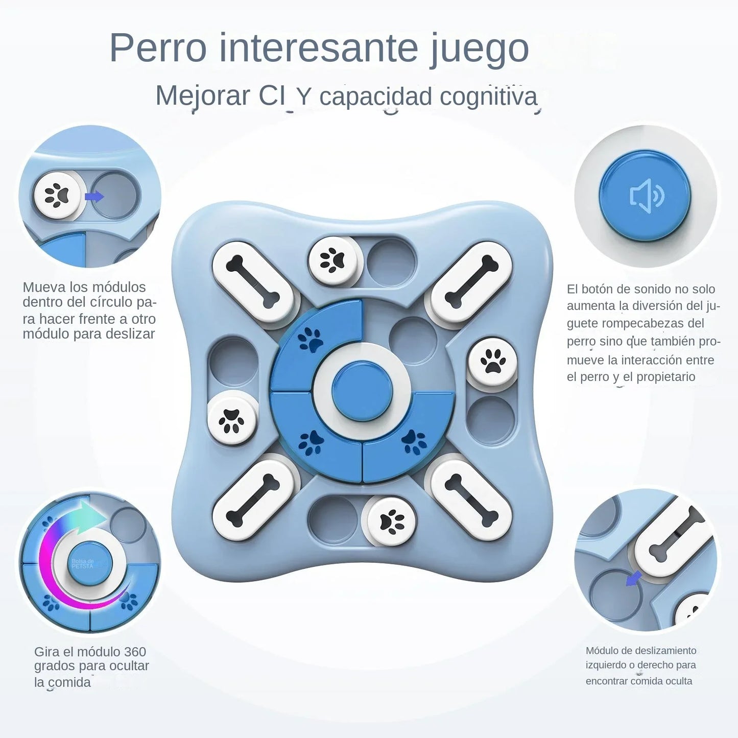 Comedero Interactivo Antiansiedad