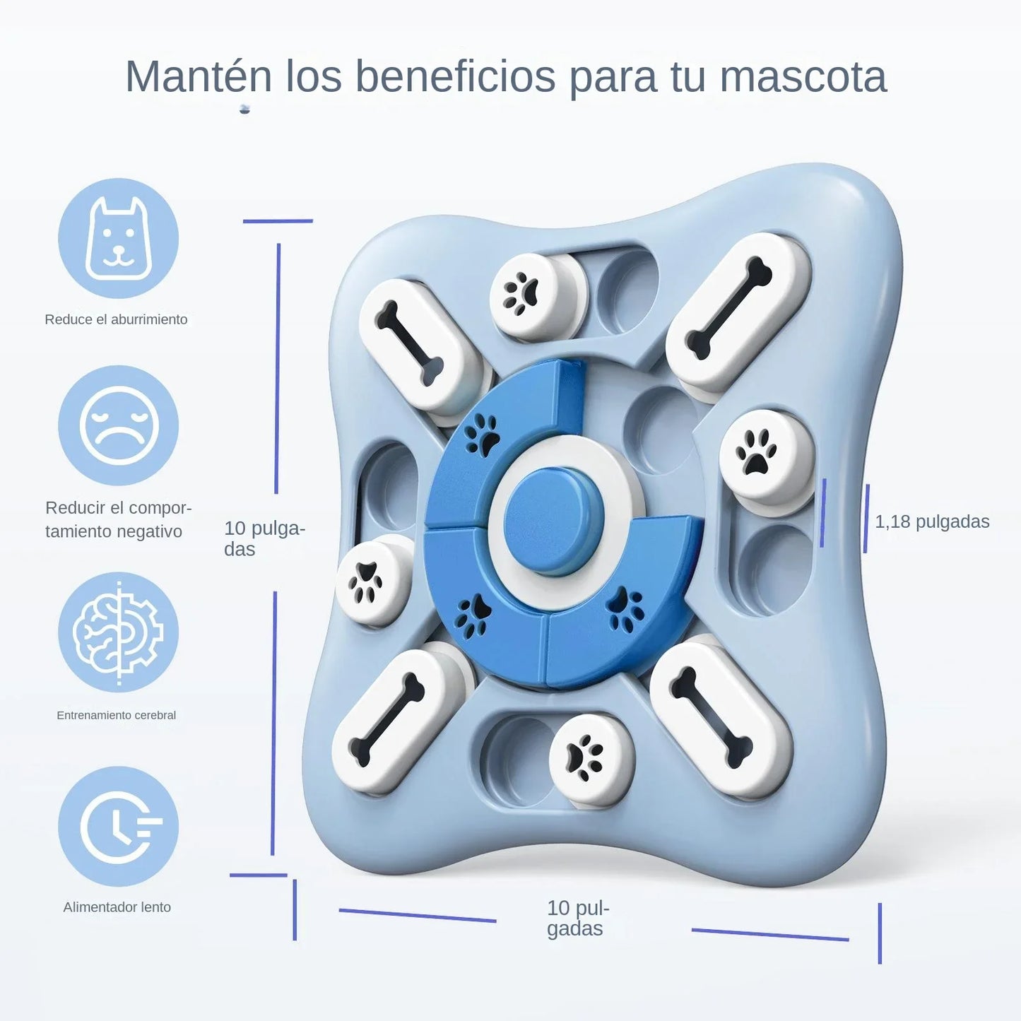 Comedero Interactivo Antiansiedad