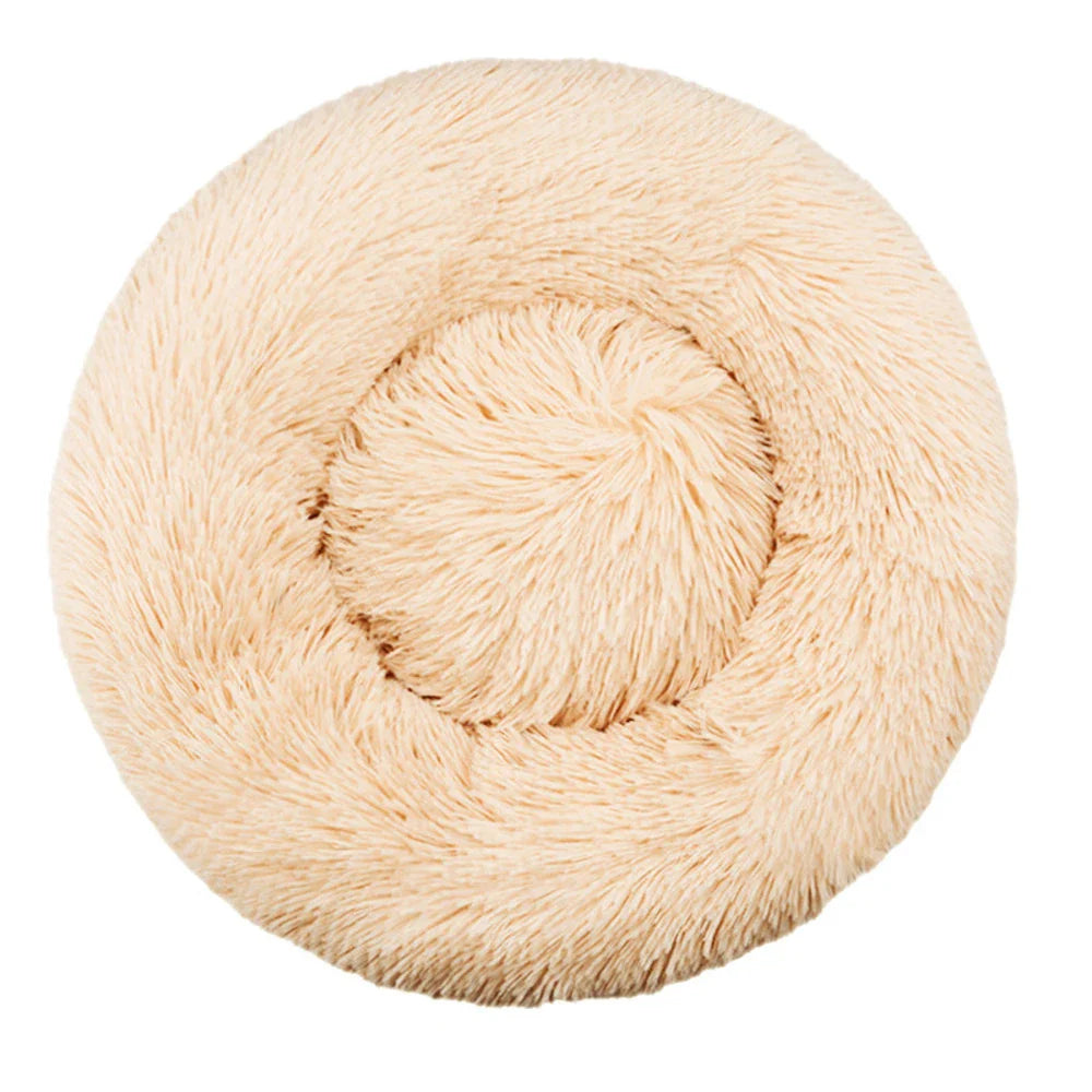 Cama Redonda Súper Suave para Perros y Gatos