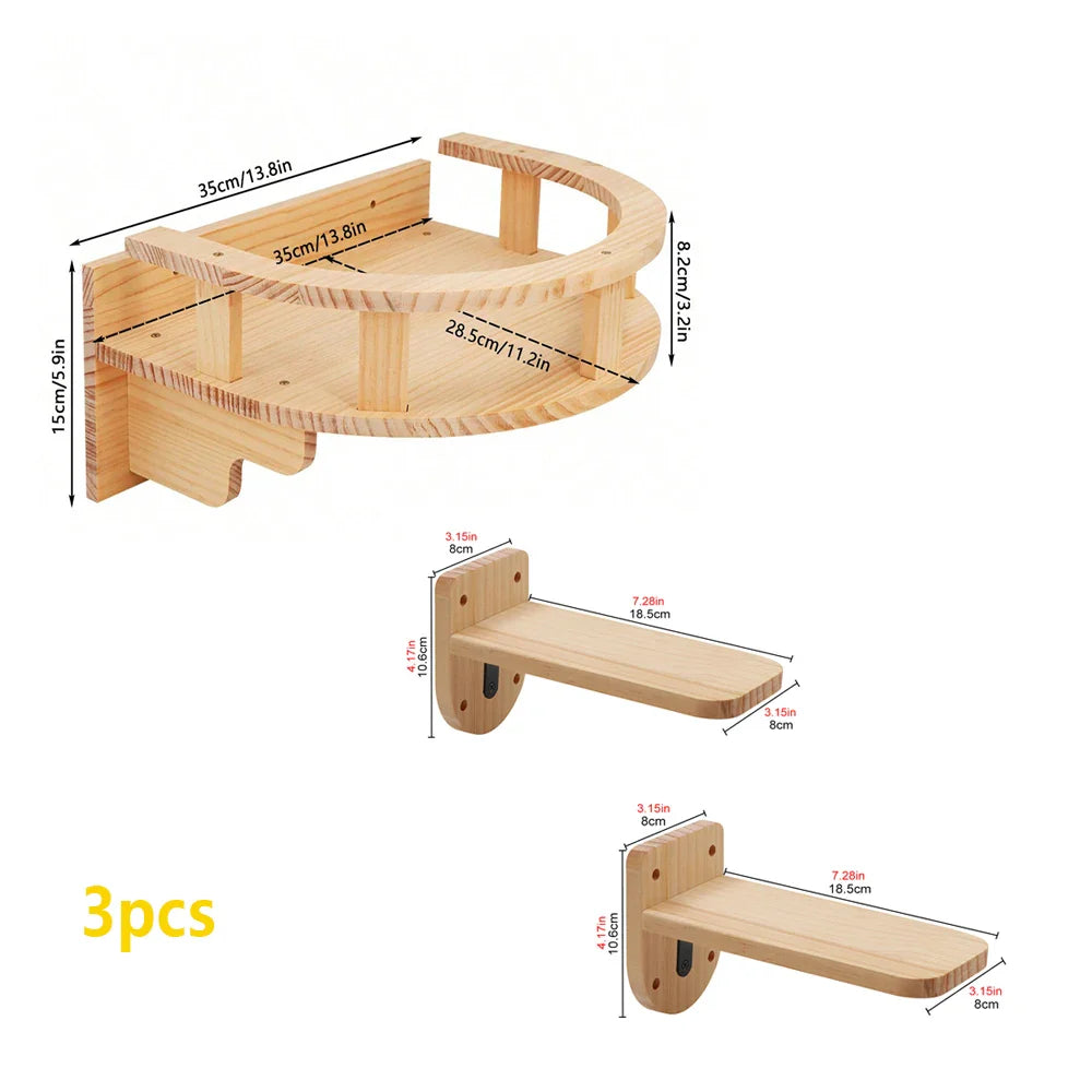 Set Escalada de Pared para Gatos