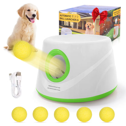 Lanzapelotas Automático Canino