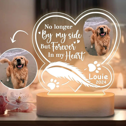 Siempre Contigo Lámpara Personalizada Mascotas