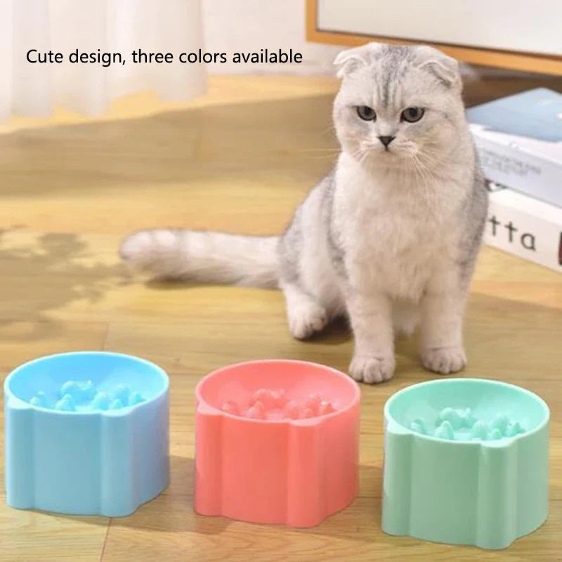 Comedero Antiahogo para Gatos y Perros Pequeños