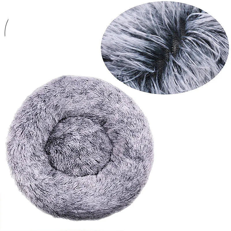 Cama Redonda Súper Suave para Perros y Gatos