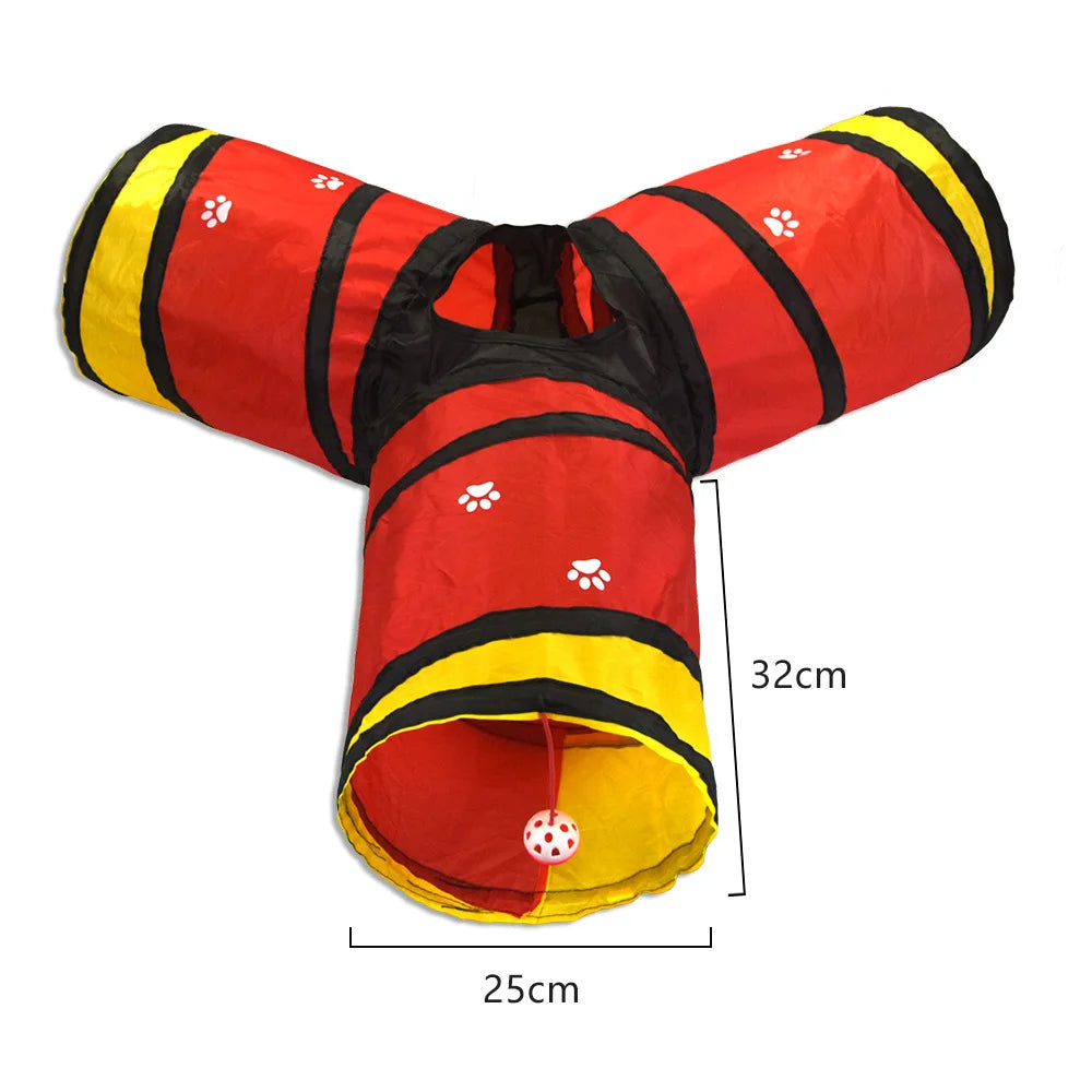 Túnel Plegable para Gatos