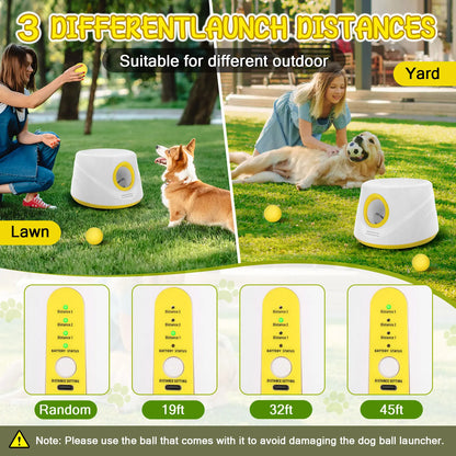 Lanzapelotas Automático Canino