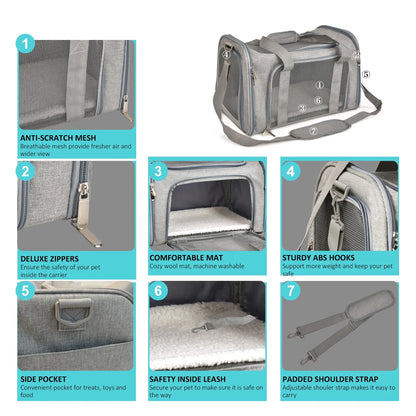 Mochila Transportadora de Mascotas