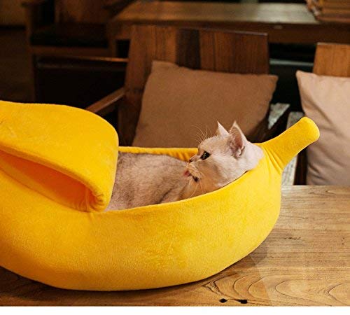 Cama de plátanos para mascotas